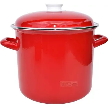 Hrnec Hrnec červený bordó 8,6 L