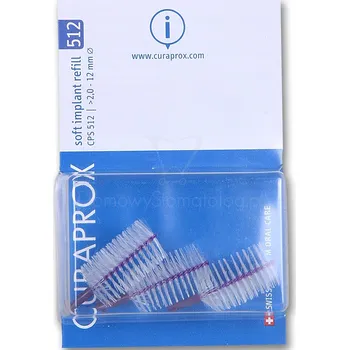 Dentální hygiena Curaprox CPS 512 Soft Implant 3 ks