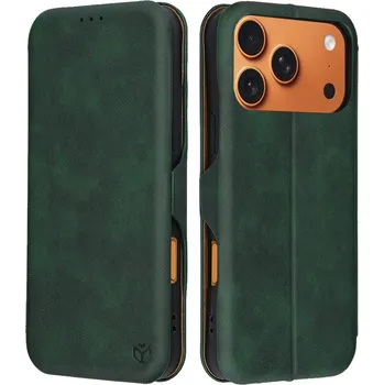 Pouzdro na mobilní telefon Pouzdro Techsuit - Bezpečná peněženka Plus - iPhone 17 Pro Max - zelená