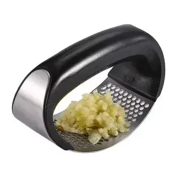 Naběračka Lis na česnek kolébkový 12 cm nerez