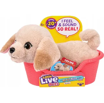 Hračka pro nejmenší Little Live Pets Můj Skutečný Mini Kamarád Štěně – Labrador Buddy