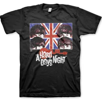 The Beatles A Hard Days Night Black M Tričko