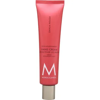 Kosmetika MoroccanOil Dahlia Rouge Hand Cream výživný krém pro ruce s květinově-dřevitou vůní 100 ml