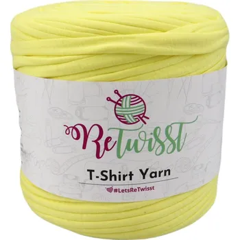 Příze špagáty ReTwisst světle žlutá
