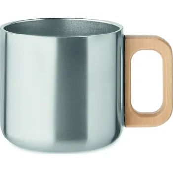 Termohrnek ACERO Dvoustěnný hrnek 350 ml - Barva stříbrná