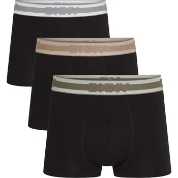 Oblečení a móda Boxerky DKNY 3pk Black 1222637 Medium