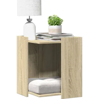 Skříňka na kočičí záchod 857744 42 x 42 x 51 cm dub sonoma