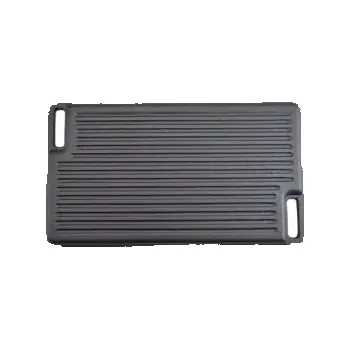 Litinová grilovací pánev oboustranná 45 x 25 cm