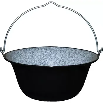 Outdoor vaření Kotlík smalt 25 L černý