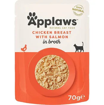 Krmivo pro kočku Applaws kapsička Cat Kuřecí prsa s lososem 70 g