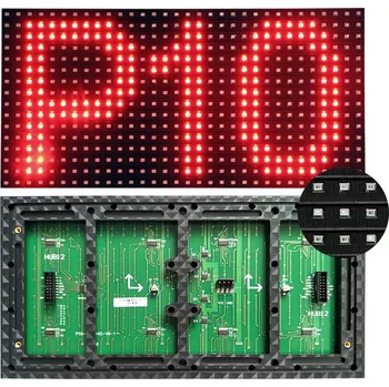 Elektronická stavebnice LaskaKit_cz Maticový 32x16 LED displej modul červený