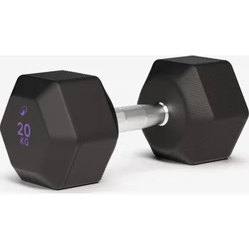 CORENGTH Činka na posilování a kruhový trénink Dumbell šestihranná 20 kg