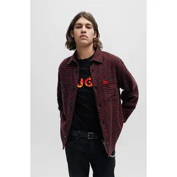 Pánská bunda Bunda Hugo Open Pink 693 1156111 M