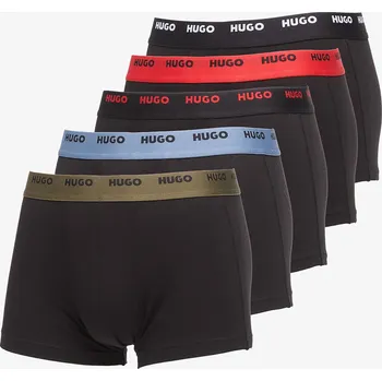 Boxerky Boxerky Hugo Boss Trunk 5-Pack Light Grey S