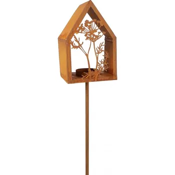 Svícen Rezavý zápich na svíčku Senna S&nbsp;114,5 cm