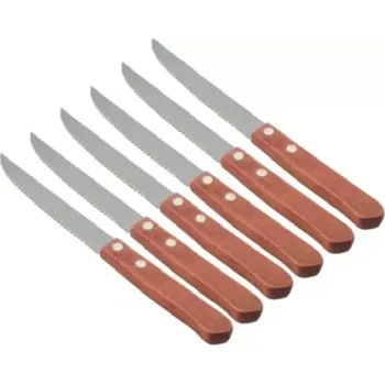 Outdoor vaření Nože steakovací set 6 kusů