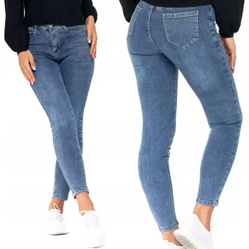 Dámské džíny Moraj OSD4600-003 dámské džíny střihu úzké nohavice, velikost L