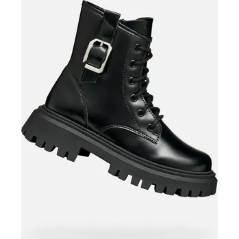 Dívčí tenisky Geox Dívčí Černá dívčí kotníková obuv Geox Maquinnens Černá 38 (2942123)