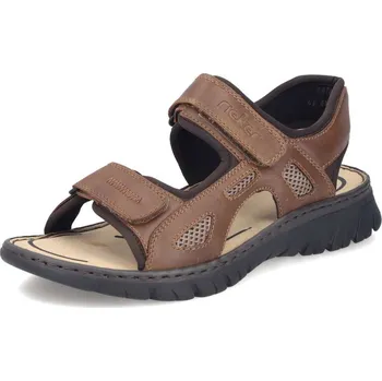 Pánské sandále Pánské sandály RIEKER 26761-22 hnědá S6 46