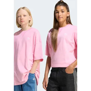 Chlapecké tričko Dětské bavlněné tričko adidas Originals KE0399 růžová 30X, vel. 170