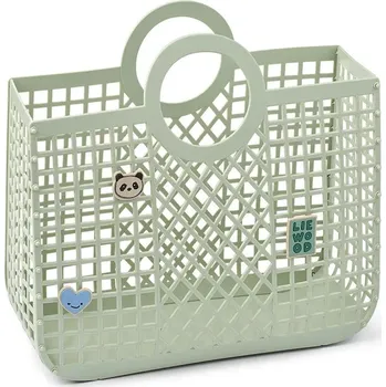 Kabelka Dětská kabelka Liewood Bloom Basket w Charms LW20572.PPY2 zelená 07X, vel. ONE SIZE