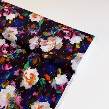 Viskóza LUREX Flower Tanja digital print