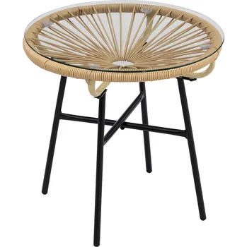 Zahradní stůl Zahradní stůl 50 x 50 cm | béžový