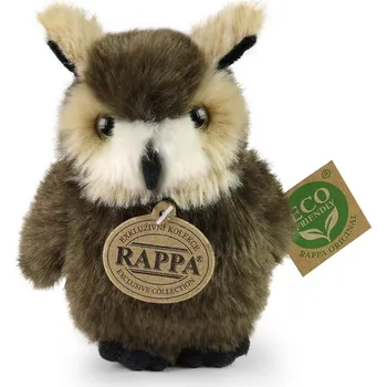 plyšák Plyšový pták sova/výr 13 cm, ECO-FRIENDLY