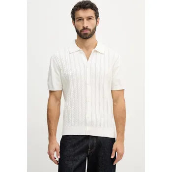 Dámský svetr Bavlněný kardigan Lindbergh 30.804114 béžová 01X, vel. S