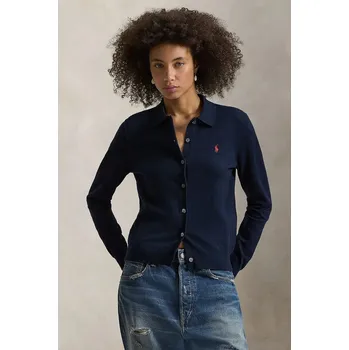 Dámský svetr Kardigan Polo Ralph Lauren, XS, námořnická modř, 59X