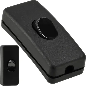 vypínač a zásuvka Berge STL002 černý