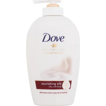 Mýdlo Dove Fine Silk 250 ml hedvábné mýdlo na ruce pro ženy
