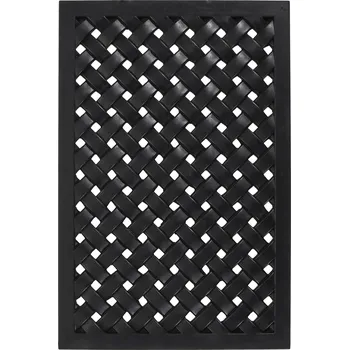 Rohožka House Doctor, Rohožka HDBraid, 40 x 60 cm, černá - Formadore