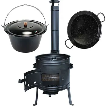 kotlíky Kotlíkový set Párty 2 v 1 smalt 36 cm