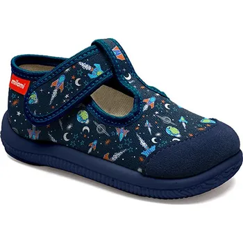 Chlapecké bačkory Bačkory Milami 226-MAC46-66A RAKETE Blue Velikost: 24