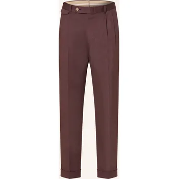 Pánské kalhoty Windsor. Kombinace Kalhot Extra Slim Fit, 605 dark red 605