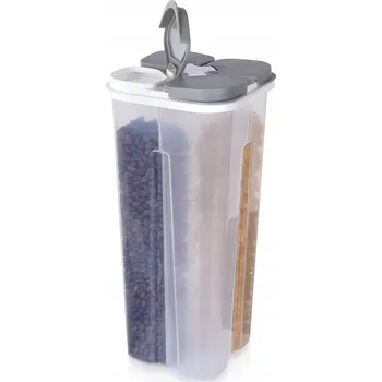 Dóza na potraviny DÓZA NA SYPKÉ POTRAVINY S DÁVKOVAČEM NA CEREÁLIE A TĚSTOVINY - VELKÁ