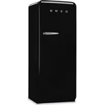 Smeg FAB28RBL6 retro lednička černá