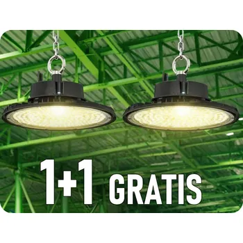 LED HIGHBAY 150W, 20200lm, IP65, 1+1 zdarma! Neutrální bílá