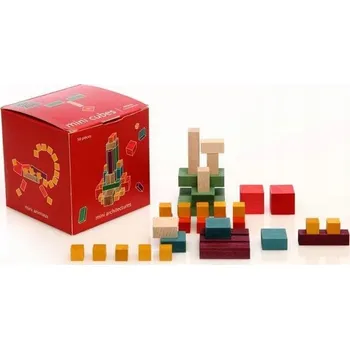 ostatní stavebnice Dřevěné Stavebnice Mon Petit Art Prisme 58 kusů