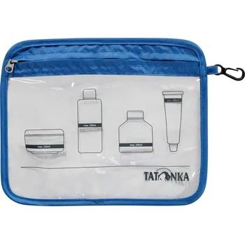 Kosmetická taška Toaletní taška Tatonka Zip Flight Bag A5 Barva: modrá