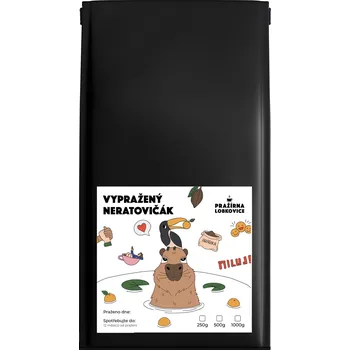 Pražírna Lobkovice VYPRAŽENÝ NERATOVIČÁK zrnková káva Hmotnost: 250g