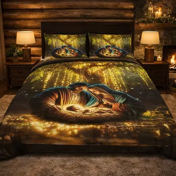 Povlečení 2-dílné ložní povlečení - Tichá noc