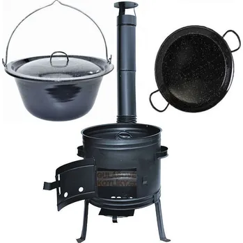 kotlíky Kotlíkový set Párty 2 v 1 smalt 50 cm