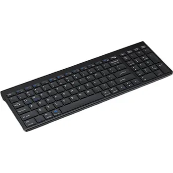Klávesnice Bezdrátová Bluetooth klávesnice s numerickou částí - černá