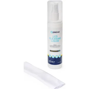 PLATINET LCD CLEANING LIQUID + MICROFIBER 125ML PFS-PCK06