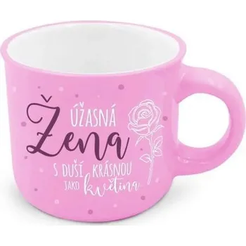 metr Mini hrneček Úžasná žena