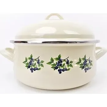 Hrnec Kastrol E-L Alice krém trnka 1,25 L