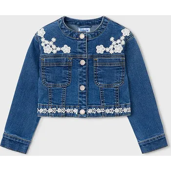 Dívčí bunda Riflová bunda Mayoral 3453 modrá Rozměr: 98