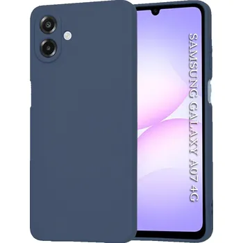 Pouzdro na mobilní telefon Techsuit - SoftFlex - Samsung Galaxy A07 4G - námořnická modrá